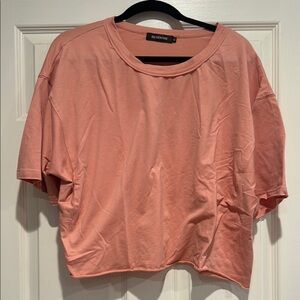 H&M Coral Short Sleeve Tee
